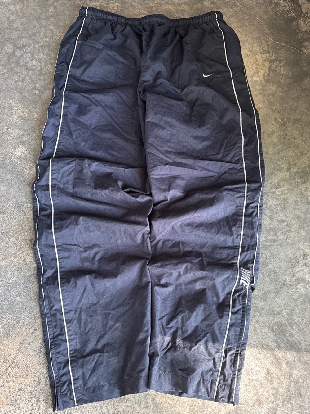 Vintage 2000z Nike Wide Leg Track Pants